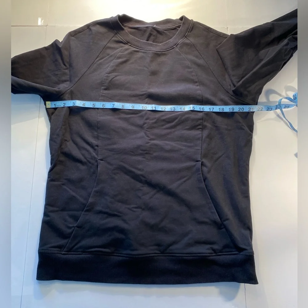 Lululemon Scuba Crew  Size 12   Black   EUC - Picture 9 of 11